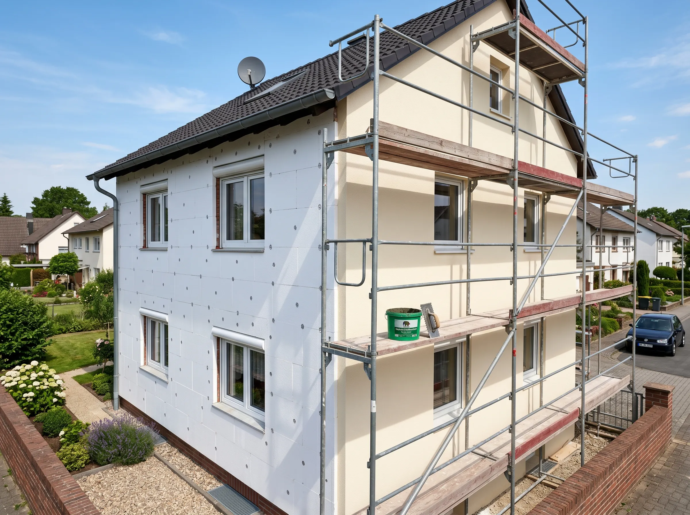 Vollwärmeschutz / WDVS